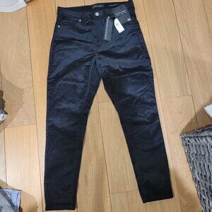 New Banana Republic Black Velvet Jeans 28P